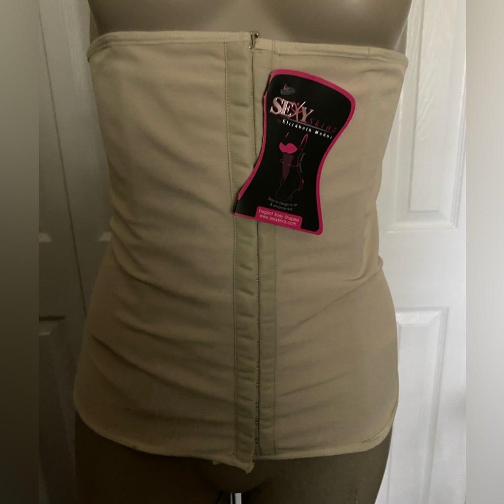 SEXY Skinz Body Shaper Waist Trainer Tummy Control Corset By Elizabeth Muñoz